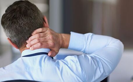 The massage will help relieve tension and pain in the neck area.